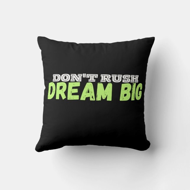 dream big cushion (Back)