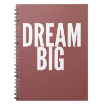 Dream Big - Customisable Notepad