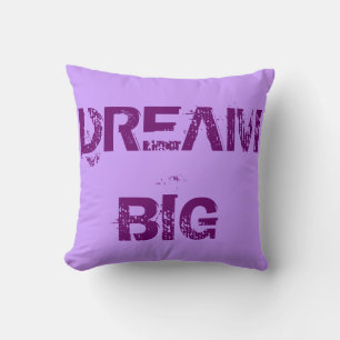 Dream Big Dreamy Throw Pillows - Comfy Pillow Gift