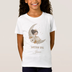 Dream Big Fairy Moon Child – Personalised Name T-Shirt