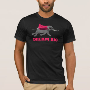 Dream big Flying Elephant T-Shirt