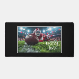 Dream Big Football Desk Mat