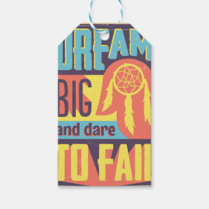 Dream Big   Gift Tags