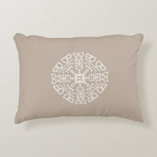Dream Big. Hidden Words Decorative Cushion