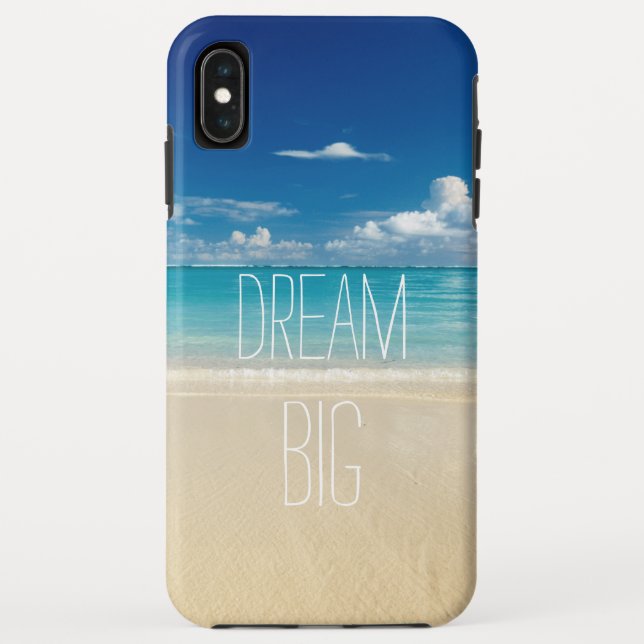 Dream Big - Inspirational and Motivational Quote Case-Mate iPhone Case (Back)