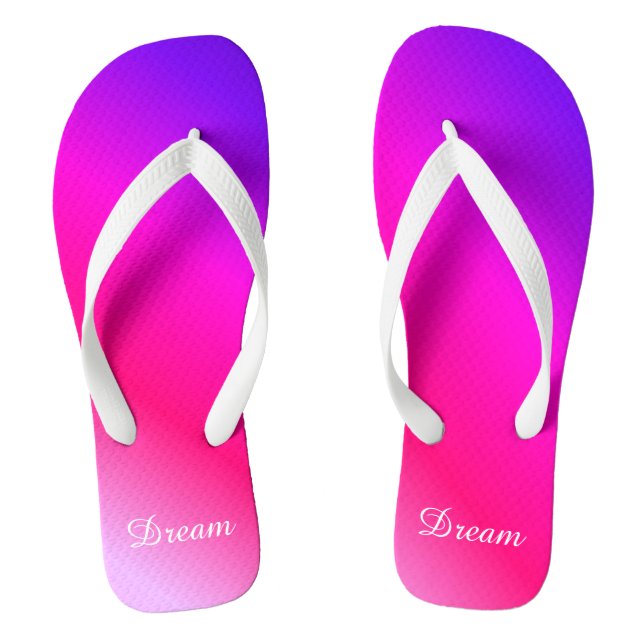 Dream Big Jandals (Footbed)