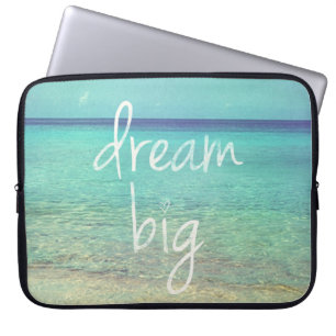 Dream big laptop sleeve