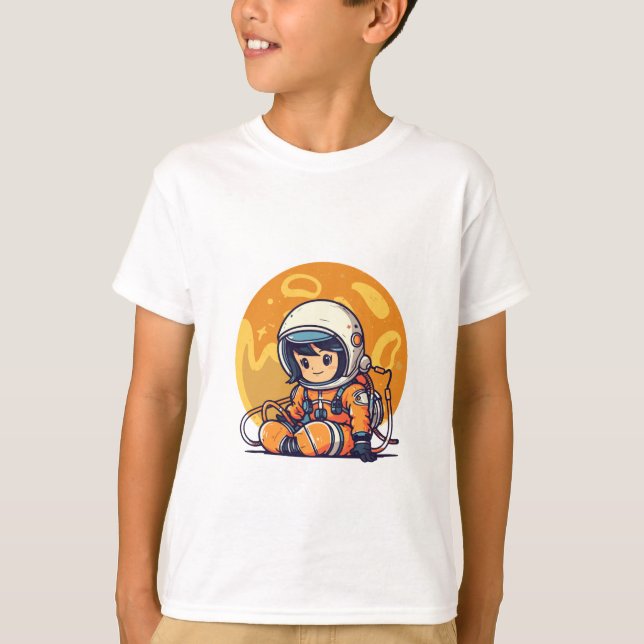 Dream Big, Little Astronaut T-Shirt (Front)