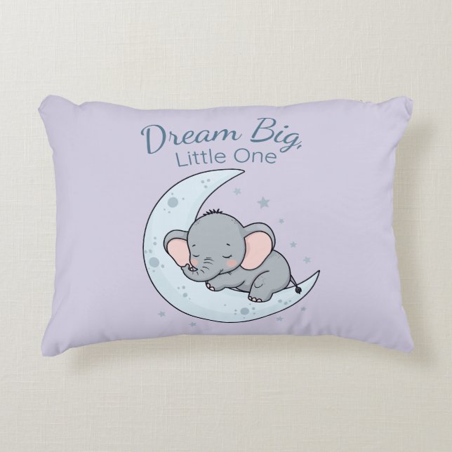 Dream Big, Little One Decorative Cushion (Front)