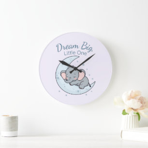 Dream Big, Little One Large Clock