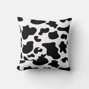 Dream Big Little One Pillow (with cow print back)