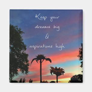 Dream big magnet