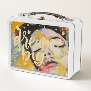 Dream Big Metal Lunch Box