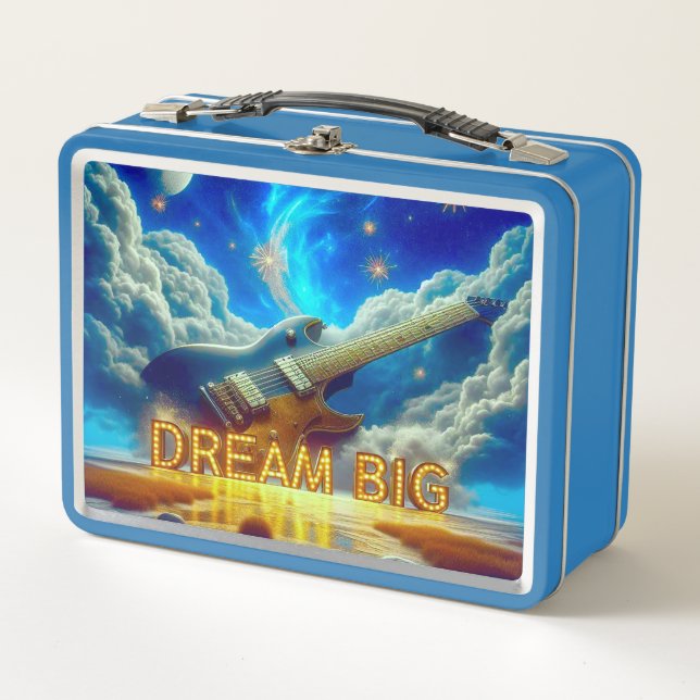 Dream Big Metal Lunch Box (Front)