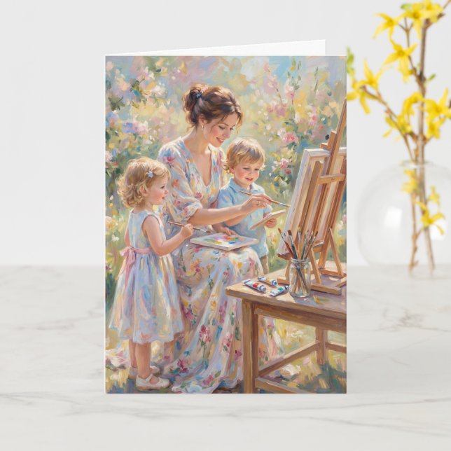 Dream Big Mother's Day Card (Yellow Flower)