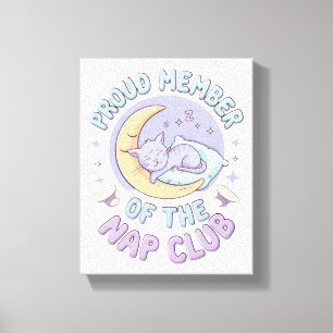 Dream Big, Nap Often – The Ultimate Cosy Canvas Print