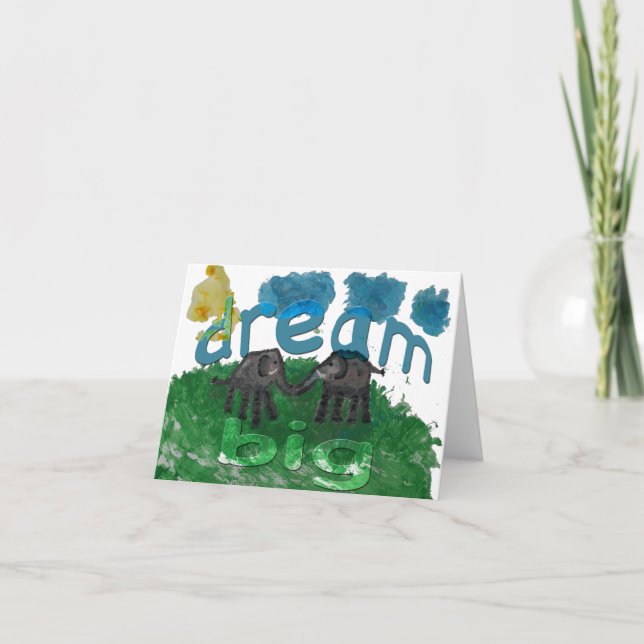 Dream Big Notecard (Front)