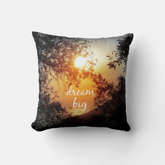 Dream Big Quote Cushion (Front)
