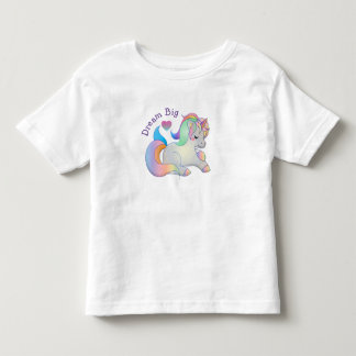 Dream Big Rainbow Unicorn Toddler T-Shirt