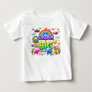 Dream Big: Royal Rainbow Tee