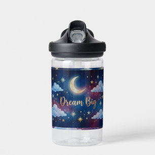 Dream Big Water Bottle Sticker 🌙 CuteWater Bottle