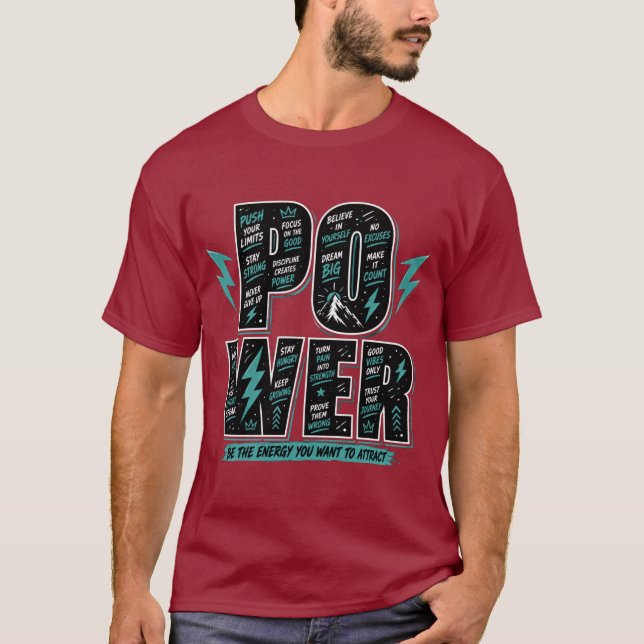 DREAM BIG / WORK HARD T-Shirt (Front)