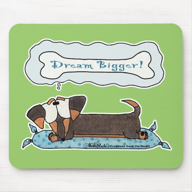Dream Bigger Mouse Pad (Front)