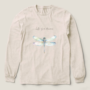 Dream Blue Mint Butterfly Tri-Blend Shirt