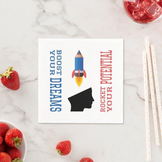 Dream Booster and Potential Rocket Napkin (Insitu)