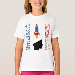 Dream Booster and Potential Rocket T-Shirt