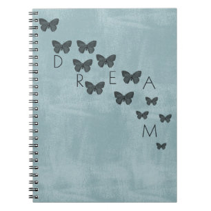 Dream Butterflies Spiral Notebook