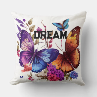 Dream Butterfly Pillow