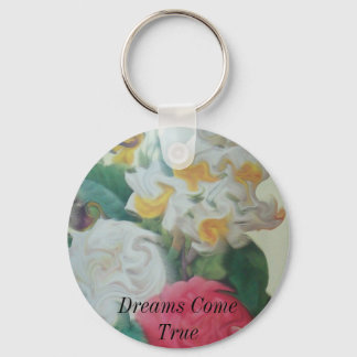 Dream carnations key ring