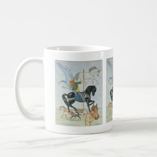 Dream Carousel Coffee Mug (Left)