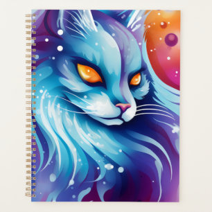 Dream Cat Blue Planner