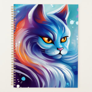 Dream Cat Blue Planner