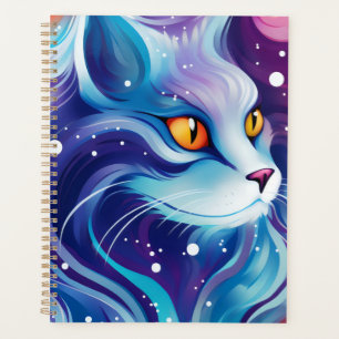 Dream Cat Blue Planner