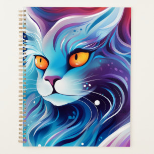 Dream Cat Blue Planner
