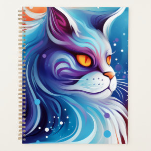 Dream Cat Blue Planner