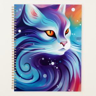Dream Cat Blue Planner