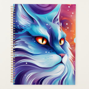Dream Cat Blue Planner