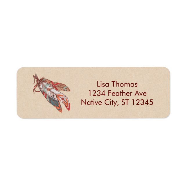 Dream Catcher Address Label (Front)