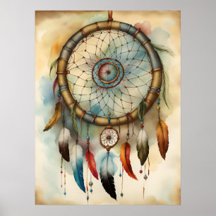 Dream Catcher Art Poster