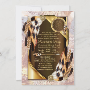 Dream Catcher Bachelorette Invitation