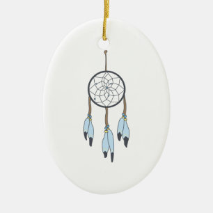 Dream Catcher Ceramic Tree Decoration