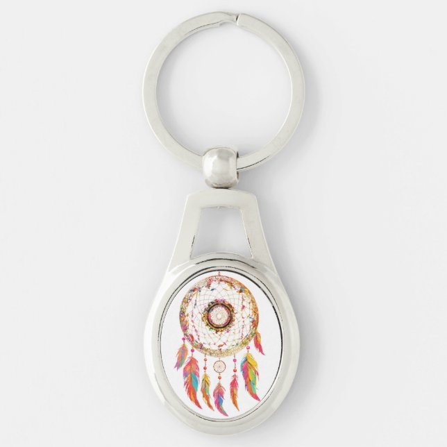 Dream Catcher Charm Key Ring (Front)