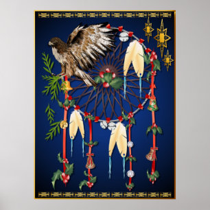 Dream Catcher Christmas Poster