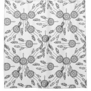 Dream Catcher Design Shower Curtain