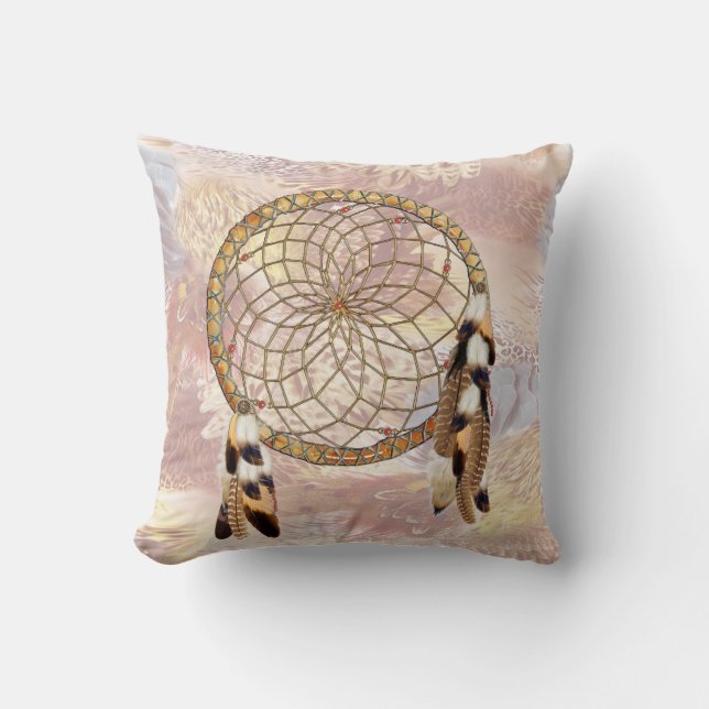 Dream Catcher Home Decor Cushion (Front)
