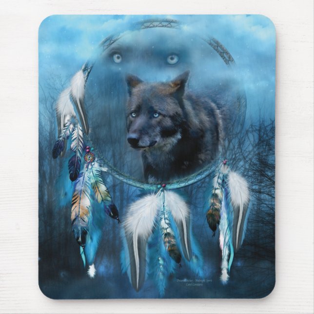 Dream Catcher - Midnight Spirit Mousepad (Front)